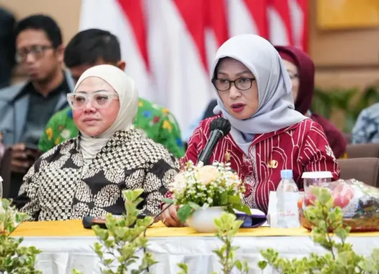 Wali Kota Jakarta Barat, Iin Mutmainnah saat Musrenbang, Kamis, 2 April 2026. (Sumber: Kominfo)