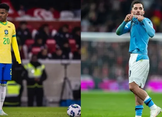 Potret Estevao hingga Cherki di akun Instagramnya. (Sumber: Instagram/@estevaowilian_ dan @rayan_cherki)