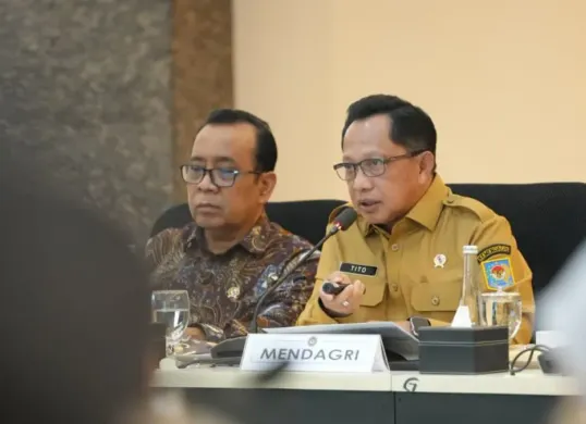 Menteri Dalam Negeri (Mendagri) sekaligus Ketua Satuan Tugas (Kasatgas) Percepatan Rehabilitasi dan Rekonstruksi (PRR) Pascabencana Sumatera, Muhammad Tito Karnavian. (Sumber: Istimewa)