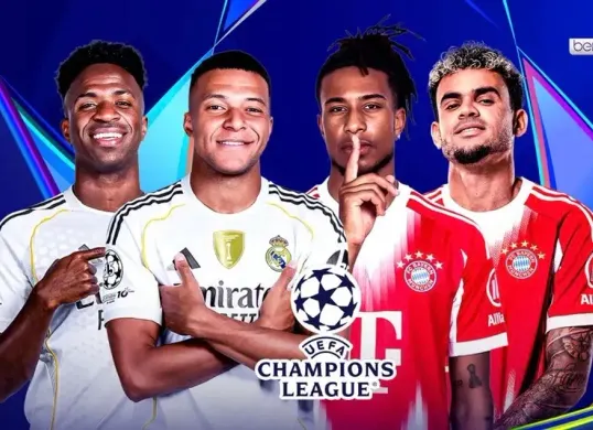 Live streaming Real Madrid vs Bayern Munchen di Liga Champions 2025/2026. (Sumber: Vidio)