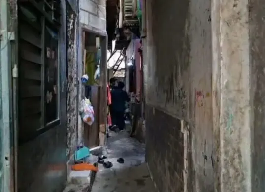 Permukimam warga di RW 07 Kelurahan Wijaya Kusuma, Grogol Petamburan, Jakarta Barat, yang masih banyak belum mempunyai septic tank mandiri. (Sumber: Istimewa)