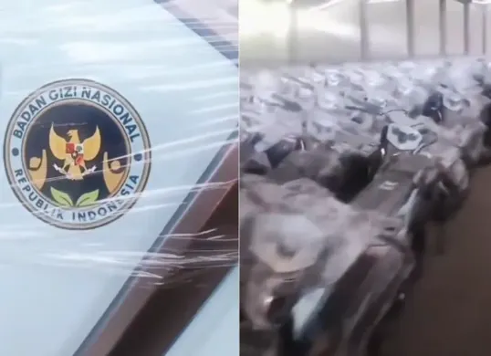 Pengadaan 25 ribu motor listrik MBG viral, BGN tegaskan bukan 70 ribu unit. (Sumber: X/@AnKiiim_)