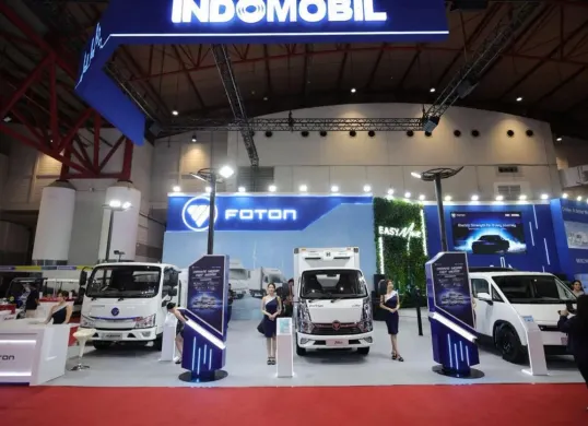 PT Indomobil Global Transportasi bersama Foton berpartisipasi dalam ajang GAIKINDO Indonesia International Commercial Vehicle Expo (GIICOMVEC) 2026 (Sumber: Foton)