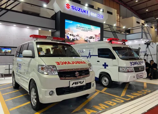 PT Suzuki Sales Indonesia ikut meramaikan pameran otomotif GIICOMVEC 2026 (Sumber: Suzuki)