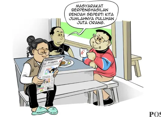 Obrolan Warteg: Lahan Negara Untuk Rumah Rakyat, edisi Rabu, 8 April 2026. (Sumber: Poskota/Arif Setiadi)