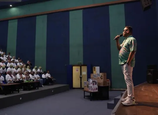 Sosialisasi Program Makan Bergizi Gratis (MBG) bersama mitra kerja diselenggarakan di GOR Bulungan, Kebayoran Baru, Jakarta Selatan, Selasa 7 April 2026. (Sumber: Istimewa)