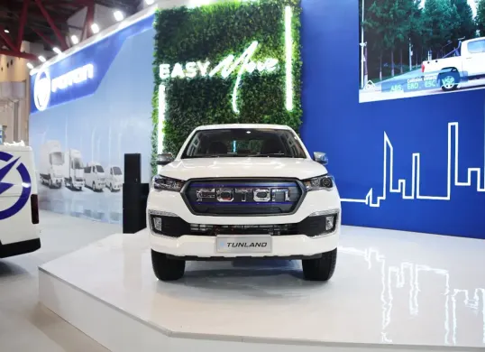 Foton mendukung operasional bisnis lebih optimal melalui ekosistem kendaraan listrik terintegrasi (Sumber: Foton)