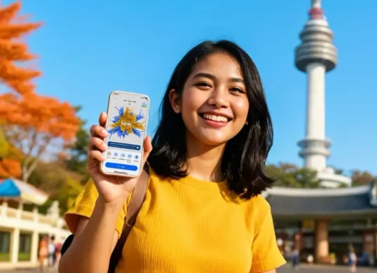 Livin by Mandiri Hadirkan Fitur QR Antar Negara di Korea Selatan. (Sumber: Dok. Bank Mandiri)