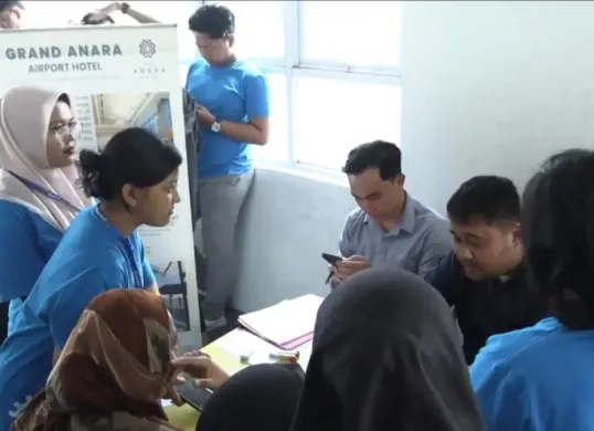 PPKD Jakarta Barat menyelenggarakan kegiatan Mini Job Fair 2026 di lingkungan PPKD Jakarta Barat. (Sumber: Dok. Istimewa)