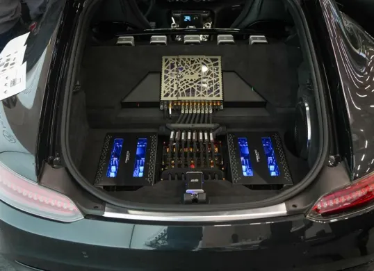 Crescendo dan Harmonic Harmony, resmi memperkenalkan diri di panggung global melalui ajang Car Media World 2026. (Sumber: Audio Plus)