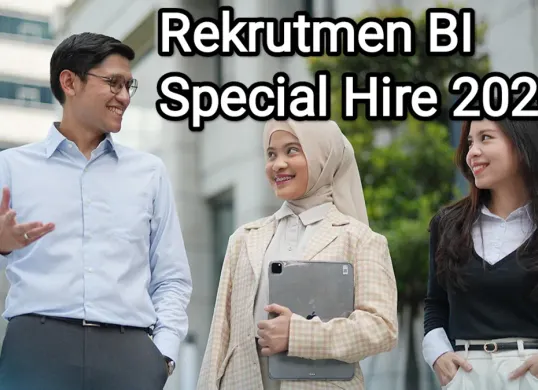 Pendaftaran rekrutmen BI Special Hire 2026 resmi dibuka. (Sumber: Bank Indonesia)