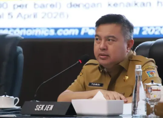 Sekjen Kemendagri, Tomsi Tohir. (Sumber: Dok. Puspen Kemendagri)