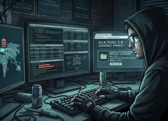 Ilustrasi. Kejahatan siber semakin ganas, jutaan rekening bank diretas. (Sumber: Gemini AI)