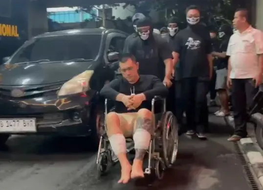 Bareskrim Polri menangkap buronan utama kasus narkotika, Andre Fernando Tjhandra alias “The Doctor”. (Sumber: Dok. Bareskrim Polri)
