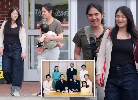 Putri Mako Komuro tengah menjadi perhatian publik internasional usai kini tinggal bersama suaminya, Kei Komuro, dan anak mereka di kawasan pinggiran New York. (Sumber: X/@nypost)