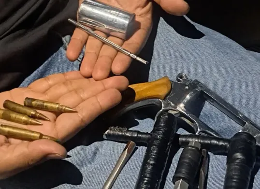 Barang bukti pelaku curanmor yang berhasil diamankan polisi. (Sumber: Istimewa)