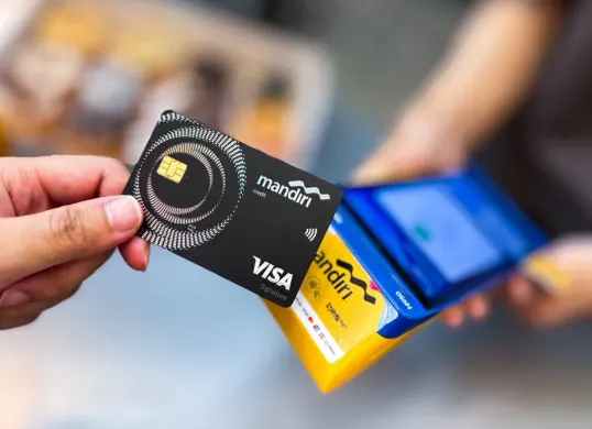 Transaksi kartu kredit Mandiri tumbuh pada periode Ramadhan-Lebaran 2026. (Sumber: Dok. Istimewa)