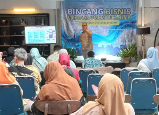 Aktivitas edukasi pemasaran digital bagi UMKM yang diselenggarakan oleh bank bjb. (Sumber: Istimewa)