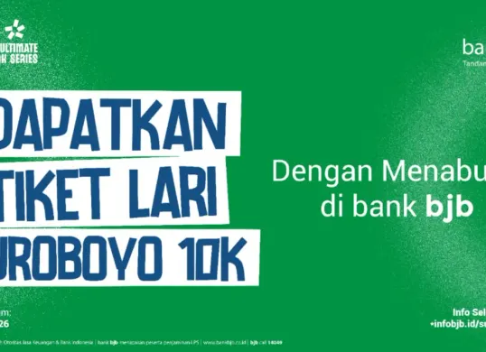 Ilustrasi cara ikut event lomba lari Suroboyo 10K lewat bank bjb. (Sumber: Istimewa)