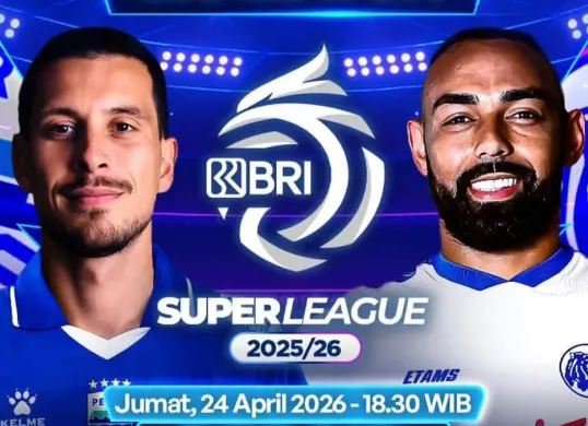 Link live streaming Persib vs Arema FC di pekan ke-29 Super League 2026. (Sumber: Instagram/@sports.indosiar)