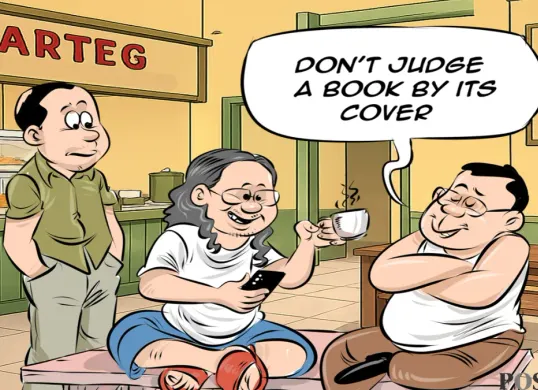 Ilustrasi Obrolan Warteg edisi Sabtu, 25 April 2026. (Sumber: Poskota/Arif Setiadi)