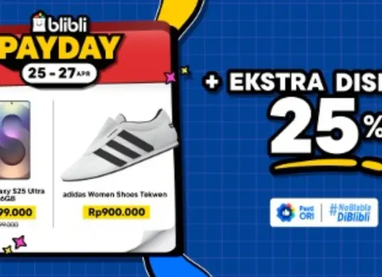 Ilustrasi payday Blibli. (Sumber: Istimewa)