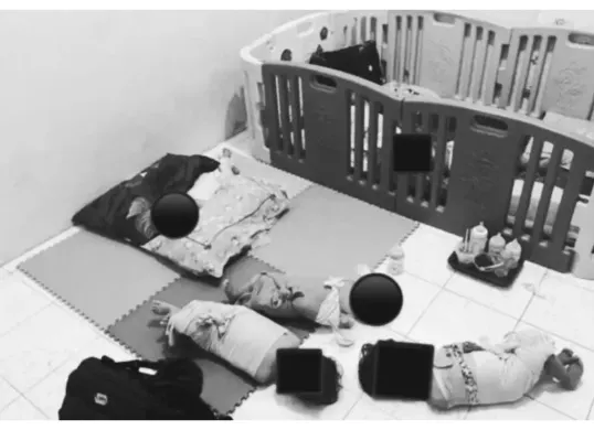 Daycare Little Aresha tengah menjadi sorotan usai viral di media sosial terkait dugaan tindak kekerasan terhadap anak-anak yang dititipkan di tempat tersebut. (Sumber: X/@bilbiils_)