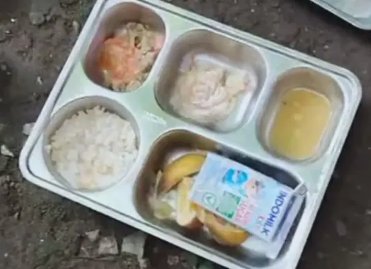 Viral MBG basi dari SPPG. (Sumber: Threads/maulanamaulana1108)