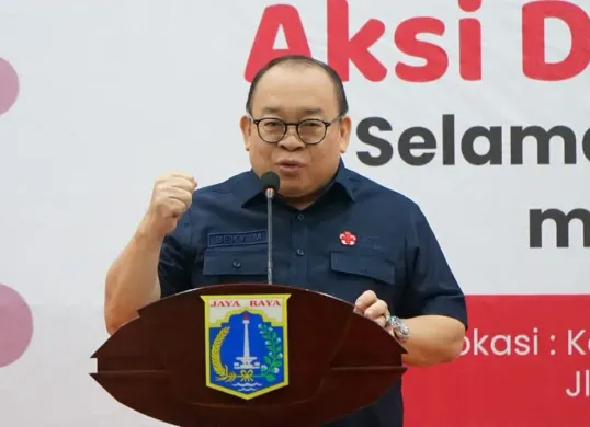 Ketua PMI DKI Jakarta Beky Mardani. (Sumber: Istimewa)