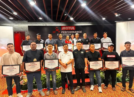 PT Motul Indonesia Energy (MIE) meningkatkan pemahaman perawatan kendaraan roda dua melalui program edukasi Motul Performance Solution (MPS) (Sumber: Motul)