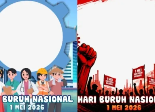 Link twibbon Hari Buruh 2026. (Sumber: Twibbonize/GS)