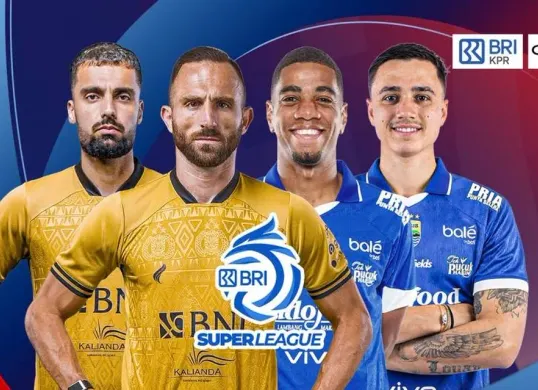 Nonton live streaming Bhayangkara FC vs Persib Bandung pada pekan ke-30 BRI Super League 2025/2026. (Sumber: Vidio.com)