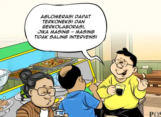 Ilustrasi Obrolan Warteg edisi Kamis, 30 April 2026. (Sumber: Poskota/Arif Setiadi)