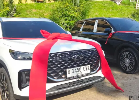 Ilustrasi mobil hybrid Chery. (Sumber: Poskota/ Erwan Hartawan)