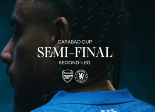 Babak semifinal leg kedua Carabao Cup 2025/2026 akan mempertemukan Arsenal vs Chelsea (Sumber: Instagram/@chelseafc)