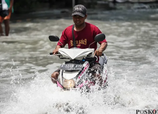 Banjir Rendam Muara Baru Jakarta Utara
