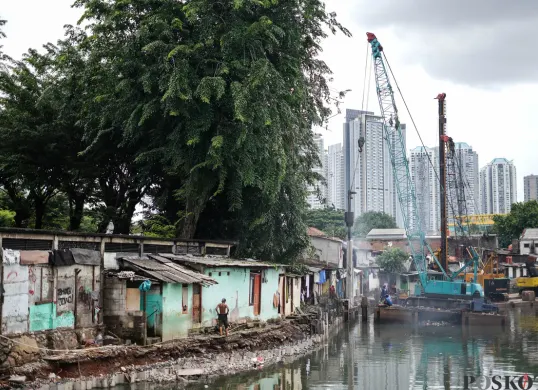 Normalisasi Kali Grogol Guna Penanggulalngan Banjir