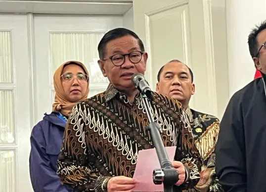 Potret Gubenur DKI Jakarta, Pramono Anung. (Sumber: Poskota/M. Tegar Jihad)