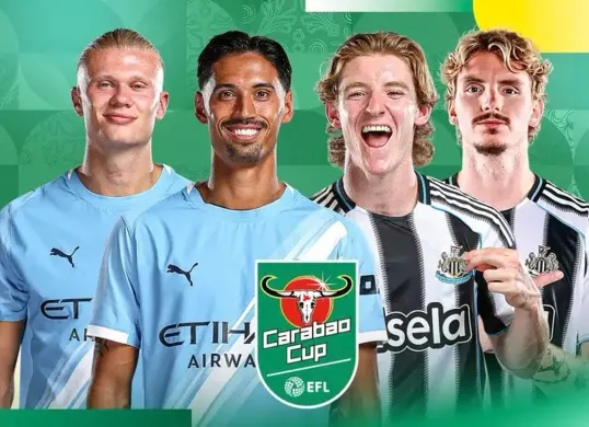 Saksikan live streaming Manchester City vs Newcastle di semifinal Carabao Cup 2025/2026 (Sumber: Vidio.com)