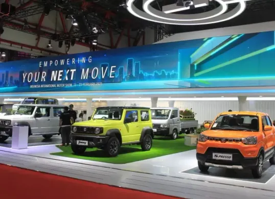Ilustrasi booth Suzuki di IIMS. (Sumber: Suzuki)