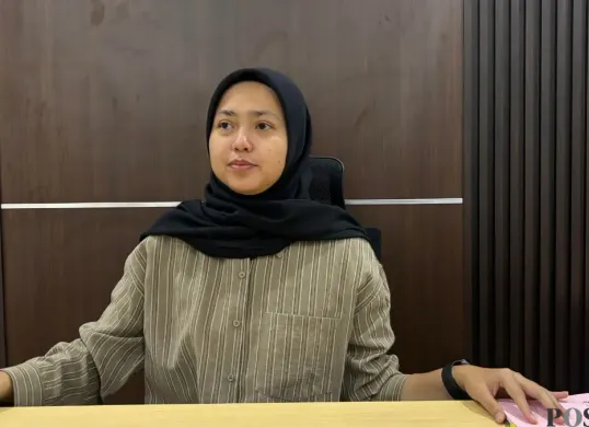 Kasat PPA-PPO Polres Bogor, AKP Silfi Adi Putri saat ditemui di Mapolres Bogor. (Sumber: Poskota/Giffar Rivana)