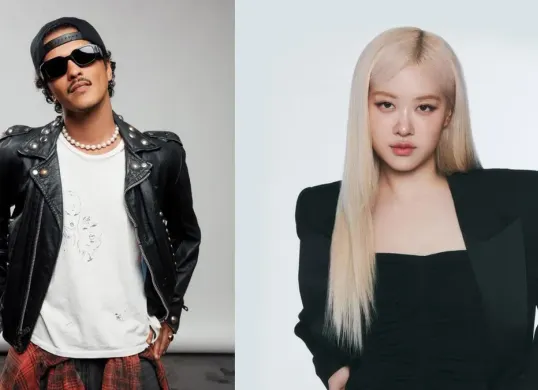 Bruno Mars dan Rosé BLACKPINK (Sumber: Instagram)