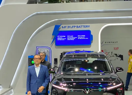 VinFast resmi luncurkan Limo Green di IIMS 2026 (Sumber: Poskota/Herdyan Anugrah Triguna)