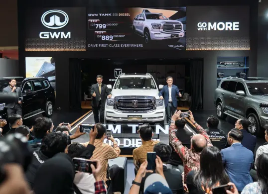 GWM Tank 500 Diesel resmi diluncurkan di IIMS 2026 (Sumber: GWM Indonesia)