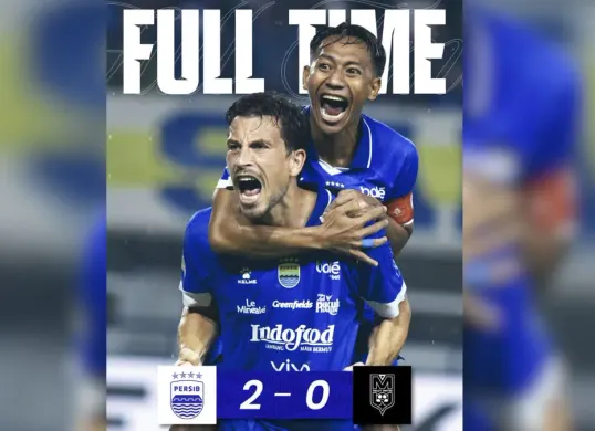 Persib Bandung memenangkan pertandingan melawan Malut United dalam laga pekan ke-20 Liga 1 2026 di Stadion GBLA, Jumat (06/02/2026) malam. (Sumber: Instagram/@persib)