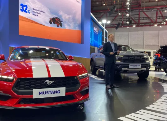 Ford RMA Indonesia perkenalkan ext-Gen Ford Mustang dan Ford Ranger XL (Sumber: Poskota/Herdyan Anugrah Triguna)