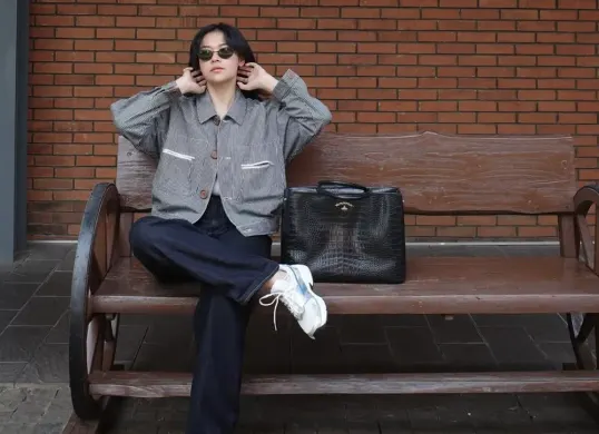 Alya Putri istri dari Mohan Hazian pemilik brand lokal Thanksinsomnia (Sumber: Instagram/@alyaputri)