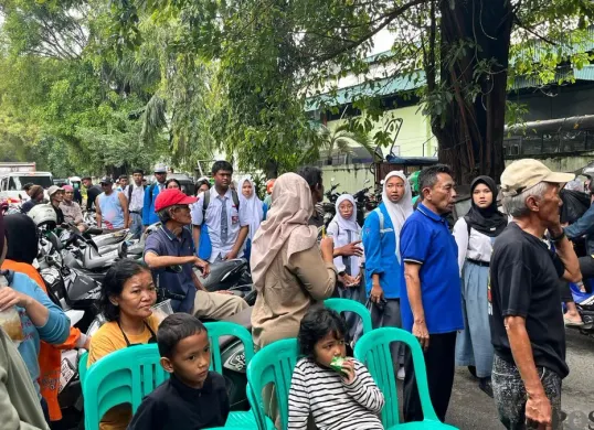Kediaman Korban kecelakaan akibat jalan lubang, di Manggarai, Jakarta Selatan, Senin, 9 Februari 2026. (Sumber: Poskota/M Tegar Jihad)