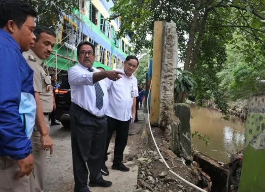 Wakil Gubernur (Wagub) DKI Jakarta, Rano Karno melakukan peninjauan Pasar Cipulir, Jakarta Selatan pada Senin, 9 Februari 2026. (Sumber: Dok. Kominfotik Pemprov Jakarta)