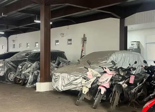 Barang lelang di Kejari Kabupaten Bogor, Tengah, Cibinong. (Sumber: Dok. Istimewa)